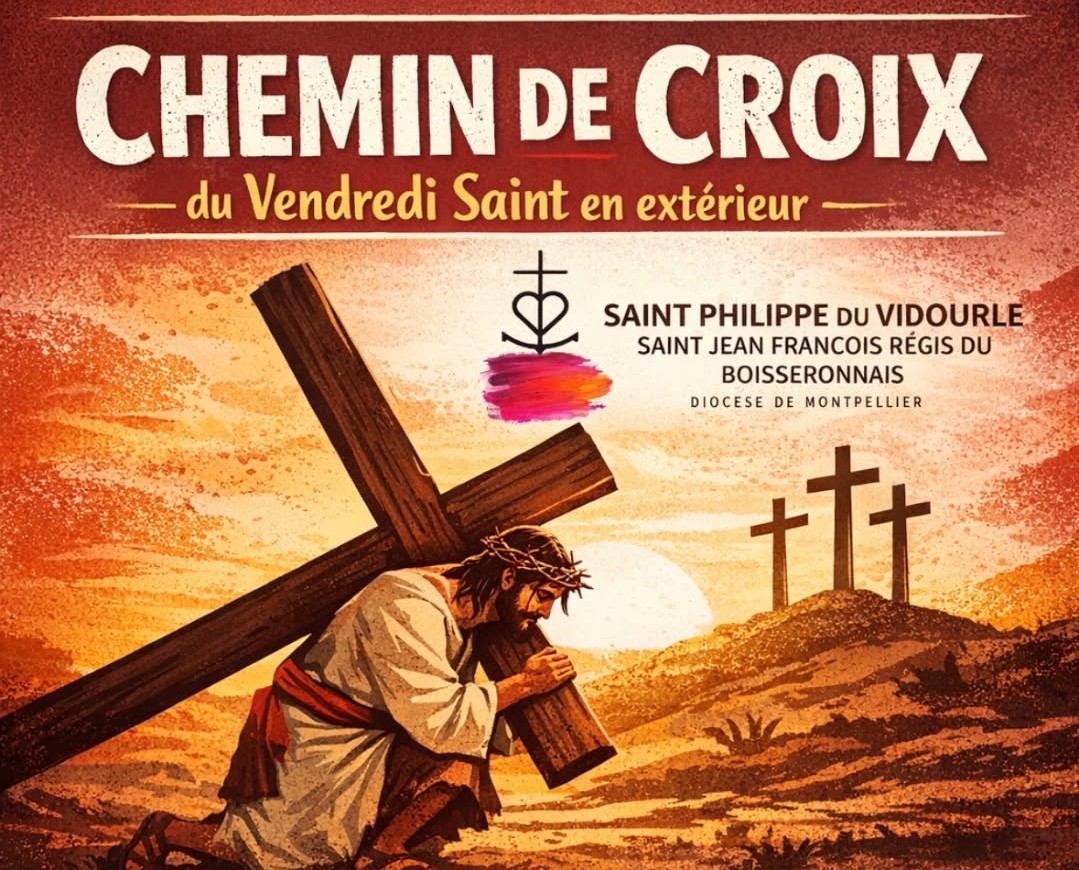 Chemin de croix à Saint-Christol