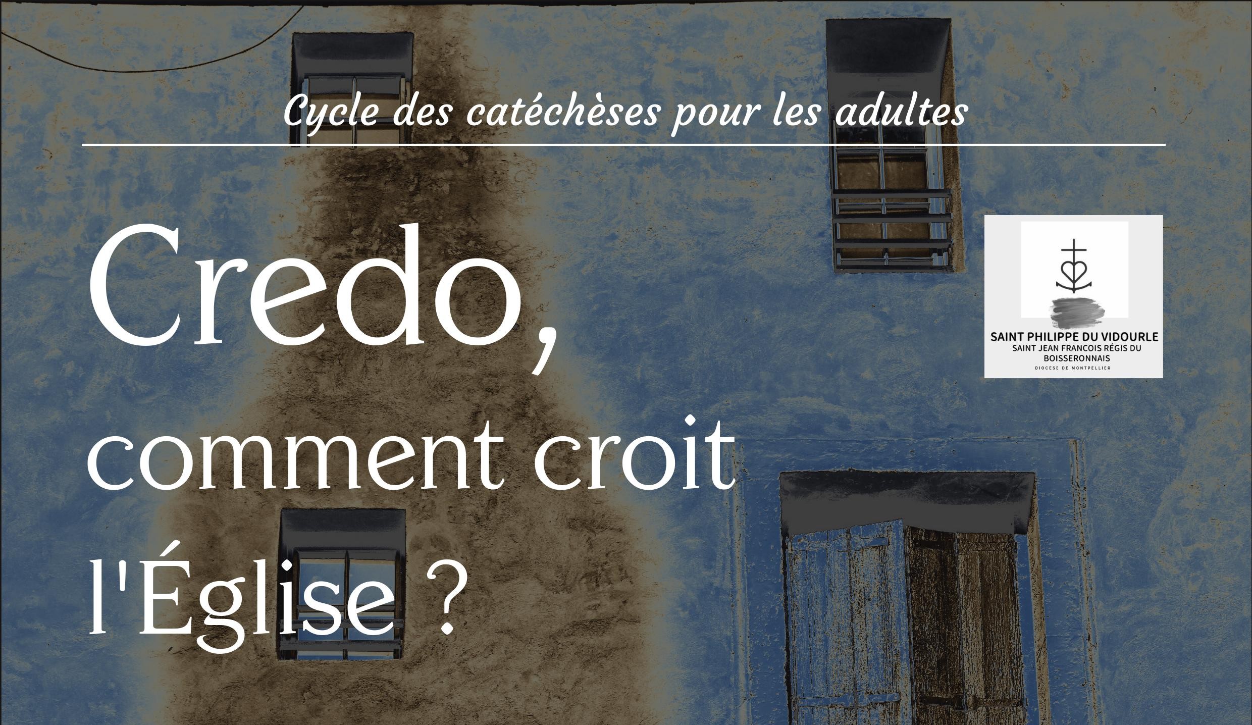 Catéchèses pour les adultes 2026/2027